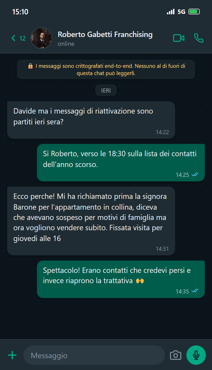 Testimonianza Roberto F. - Gabetti Franchising Torino